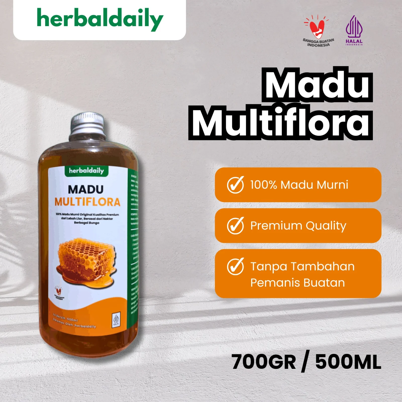 Madu Multiflora 500ml